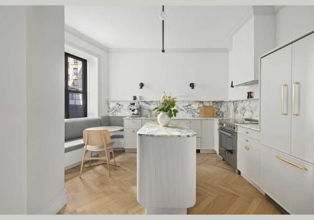 Hardwood Kitchen Flooring for a Warm Natural Feel