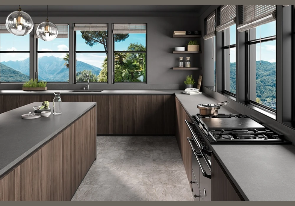 Incorporate Natural Light with Large Windows