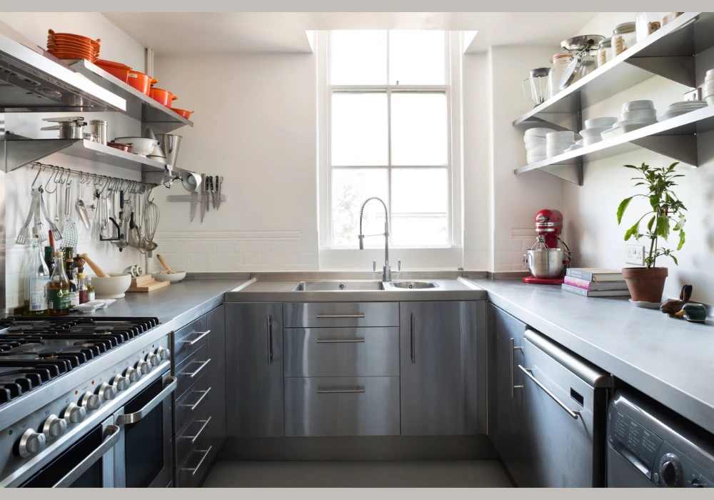 Open Kitchen Shelving Ideas for Easy Access Storage