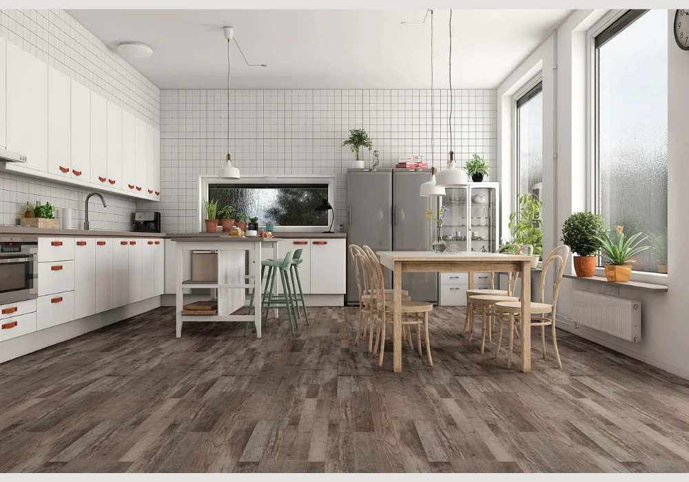 Vinyl Kitchen Flooring for Budget and Style Balance