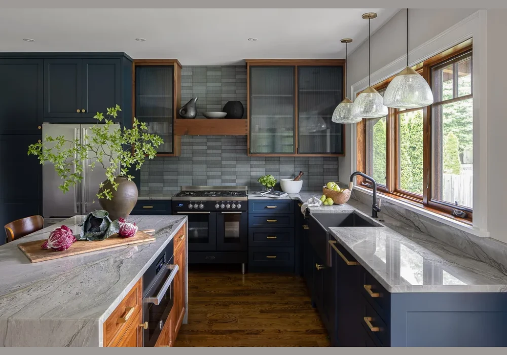 Opt for Bold Cabinet Colors