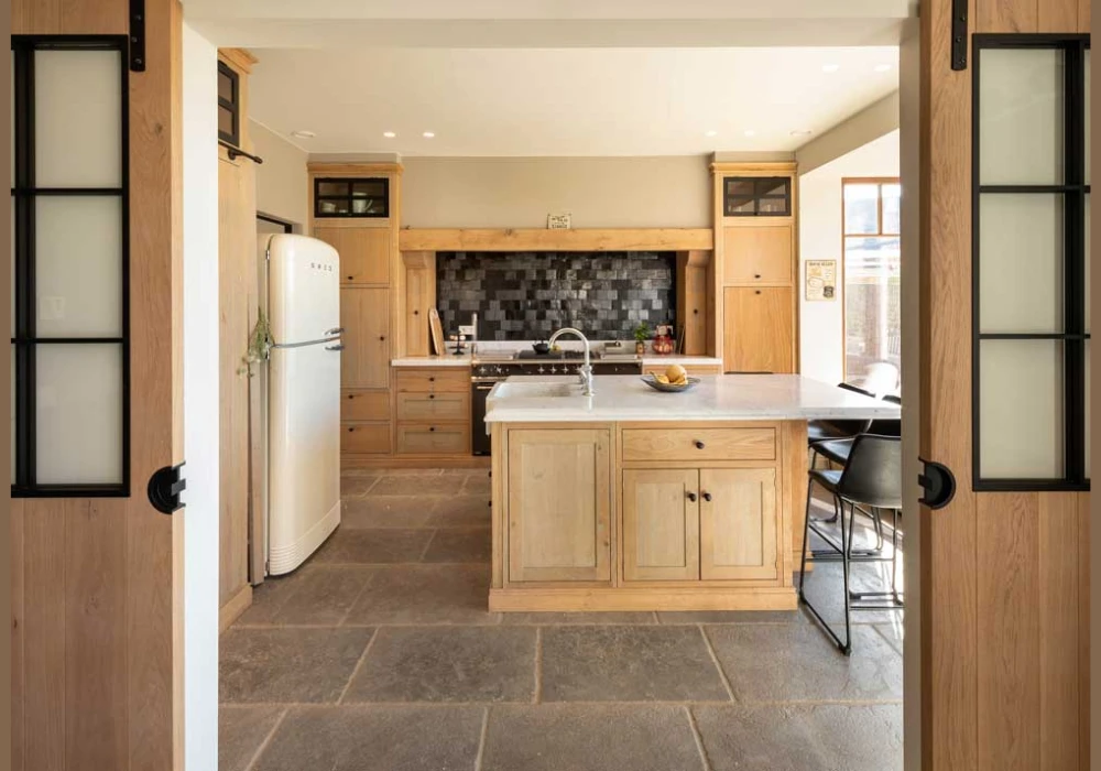  Natural Stone Flooring for a Luxury Kitchen Feel