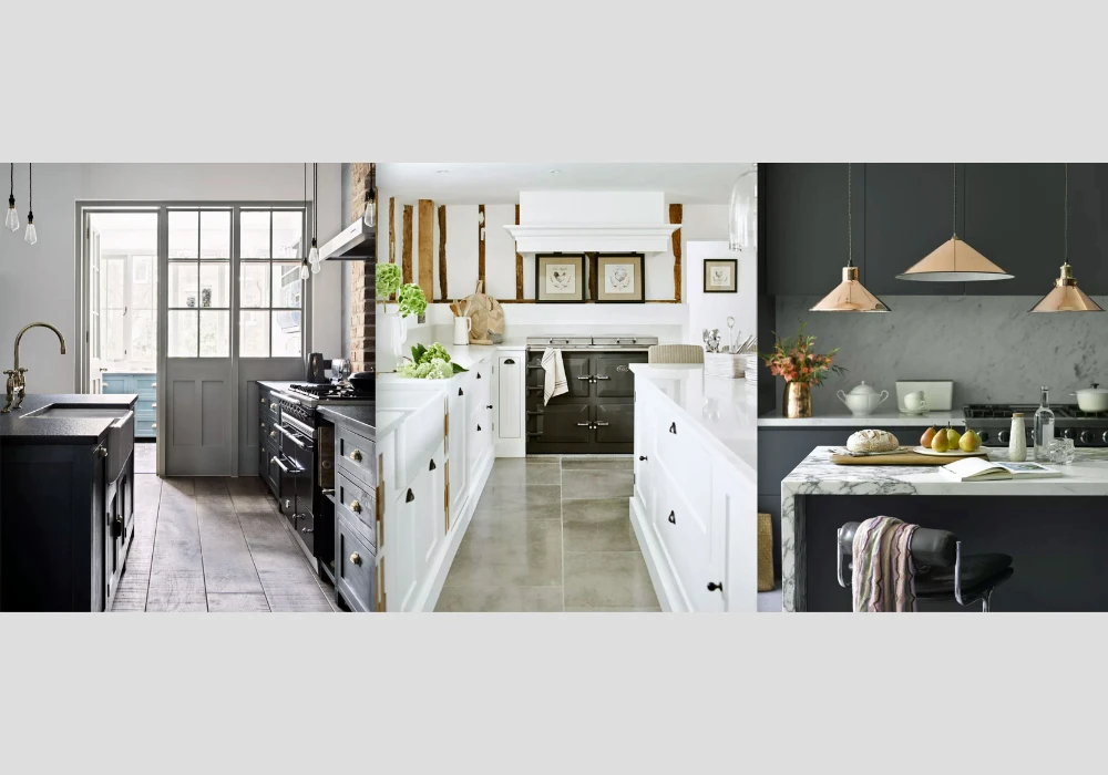 Black and White Kitchen Color Scheme for a Clean Contrast Look