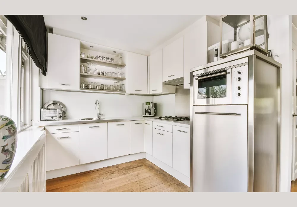 Small Kitchen Design with Smart Storage