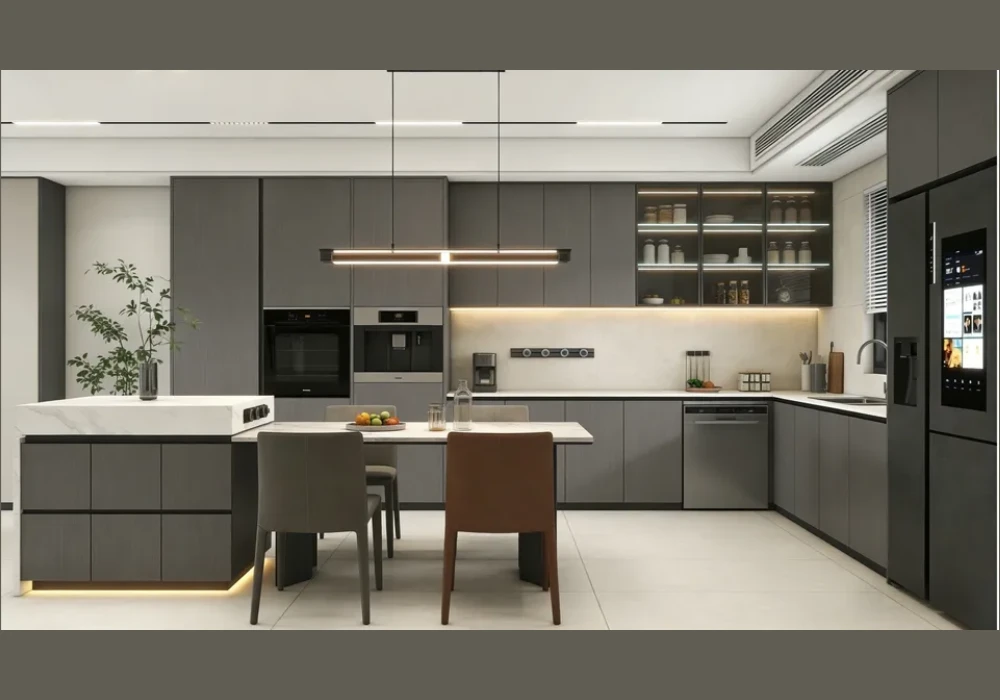 Modern Kitchen Design with Clean Lines