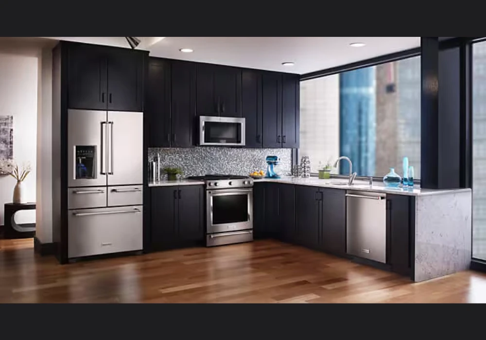L-Shaped Kitchen Design for Practical Layout