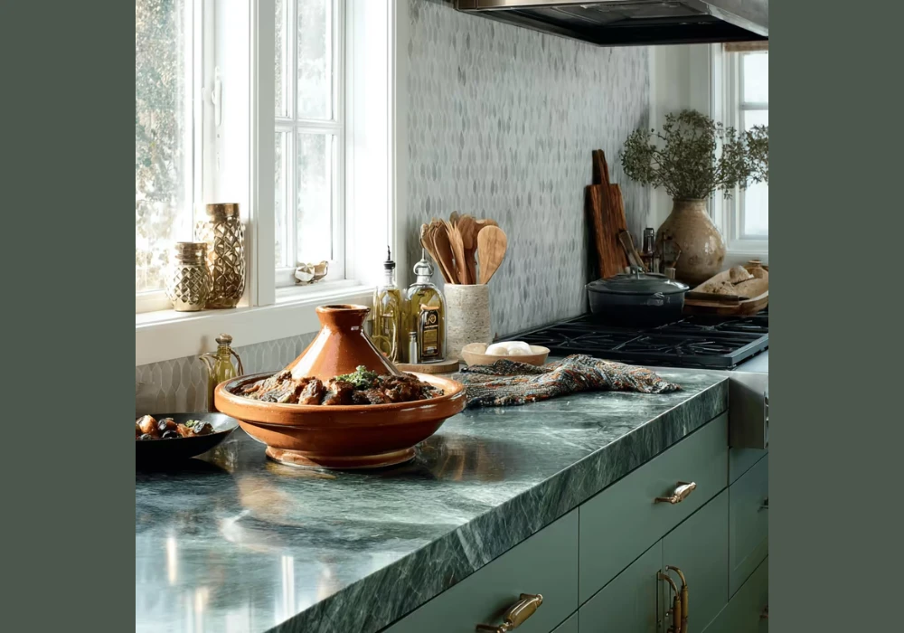 Marble Countertop Aesthetic Kitchen Design