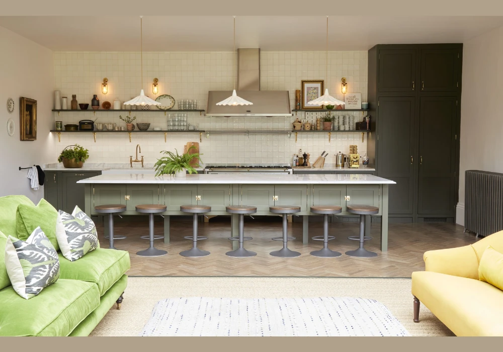 Open Kitchen Layout Adjustment for Better Space Flow