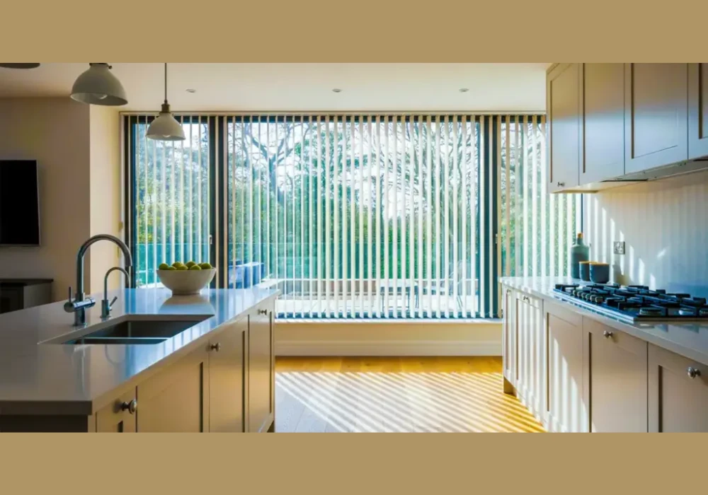 Kitchen Window with Blinds Ideas for Privacy Control