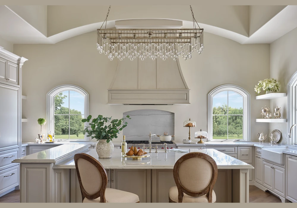 Arched Kitchen Window Ideas for Soft Elegant Look