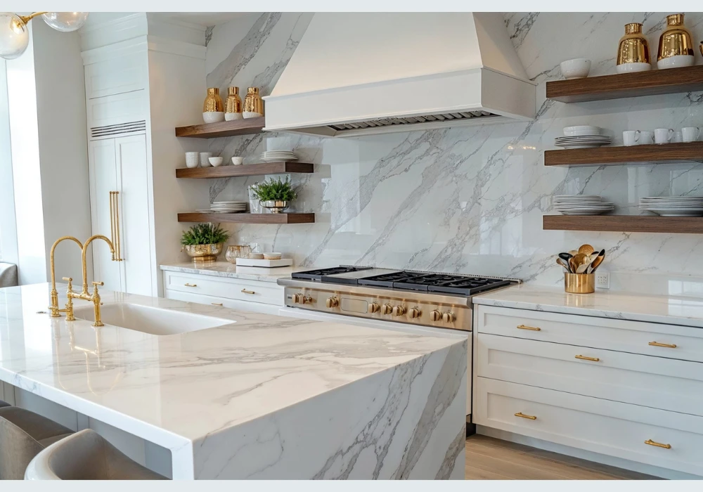 Open Shelving Kitchen Design