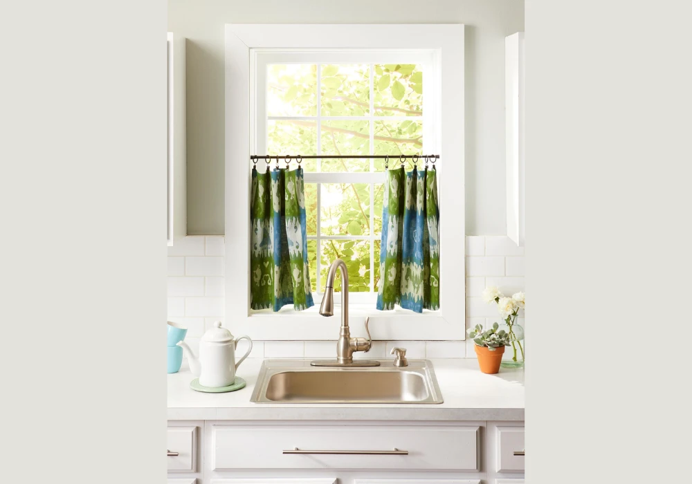 Sheer Curtains Kitchen Window Treatment Ideas