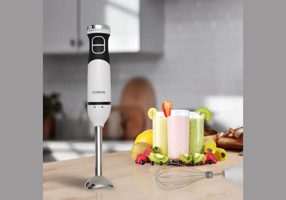 Electric Hand Blender for Quick Mixing and Preparation