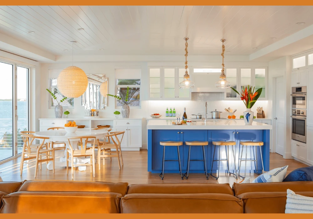 Island Kitchen Layout Idea for Open and Social Spaces