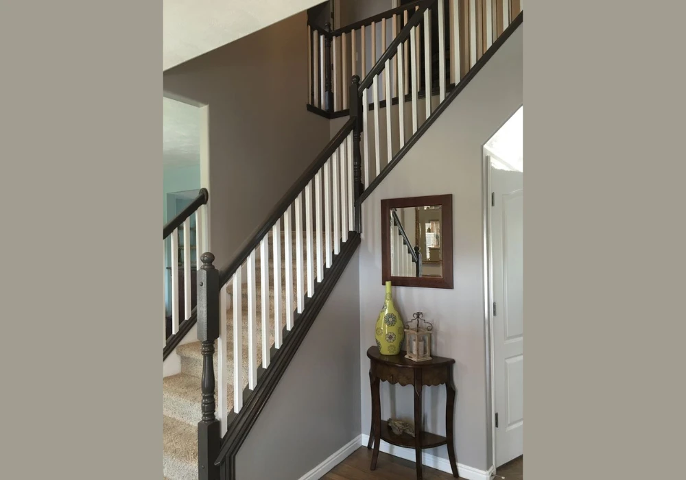 Paint or Stain Your Railing for a Fresh Look