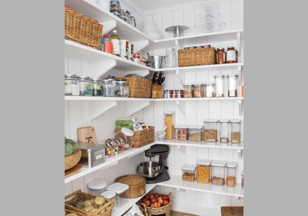 Pantry Shelf Organizer Kitchen Idea