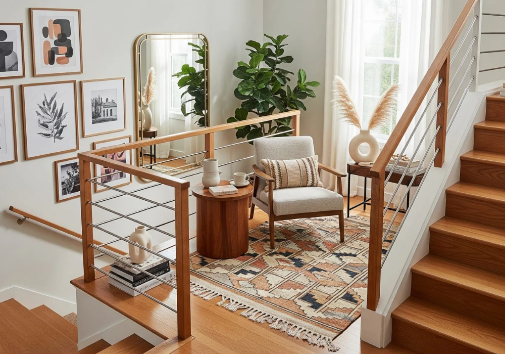 Photo Clip Railing Decoration Ideas for Personal Touch