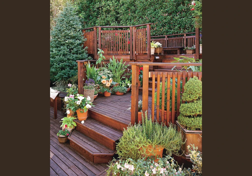 Reclaimed Wood Backyard Railing Ideas for Rustic Appeal