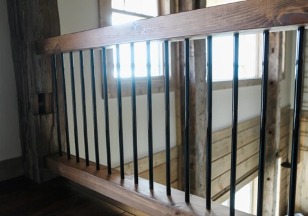 Rustic Wood and Industrial Metal for a Bold Look i