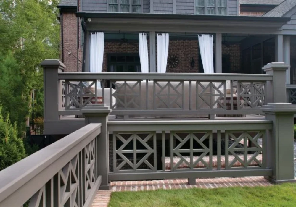 Rustic Wooden Railings for a Cozy, Natural Feel