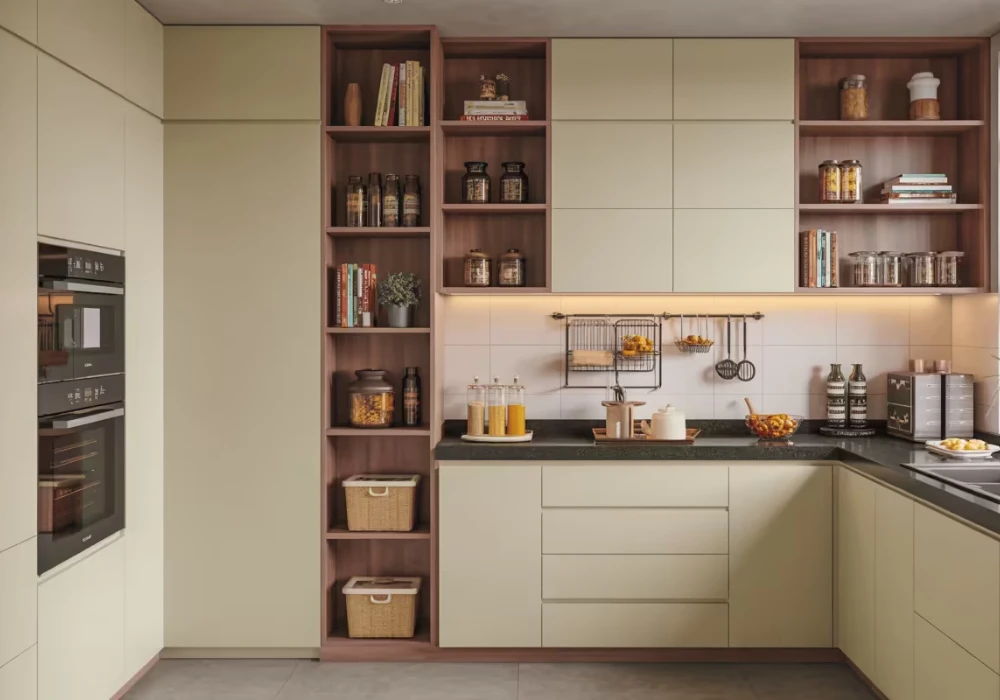 Small Kitchen Design with Smart Storage