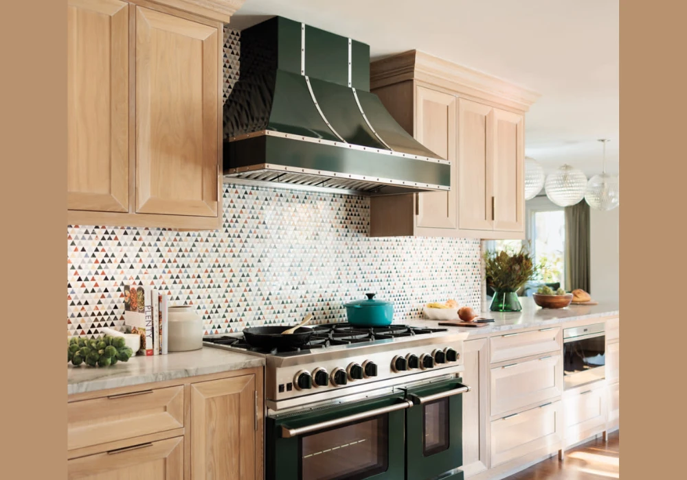 Statement Backsplash Kitchen Inspiration Idea