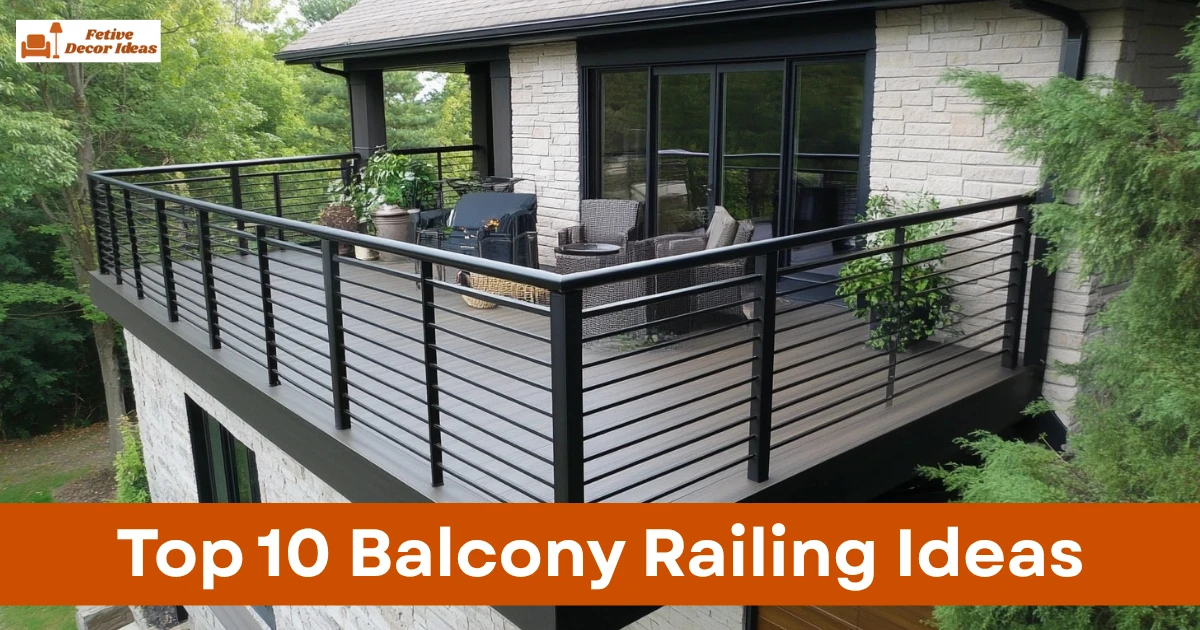 Top 10 Balcony Railing Ideas to Elevate Your Outdoor Space