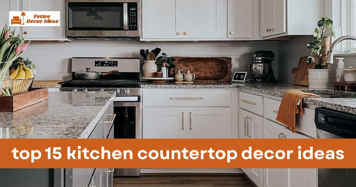 kitchen countertop decor ideas