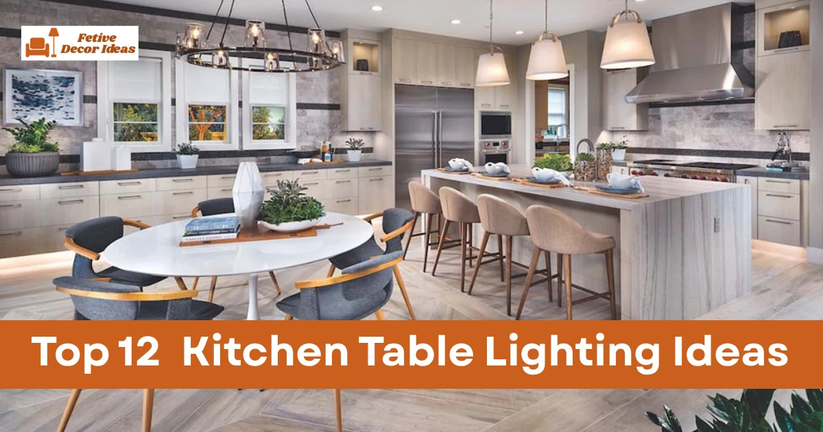 Kitchen Table Lighting Ideas