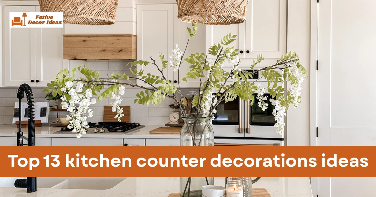 kitchen counter decorations ideas