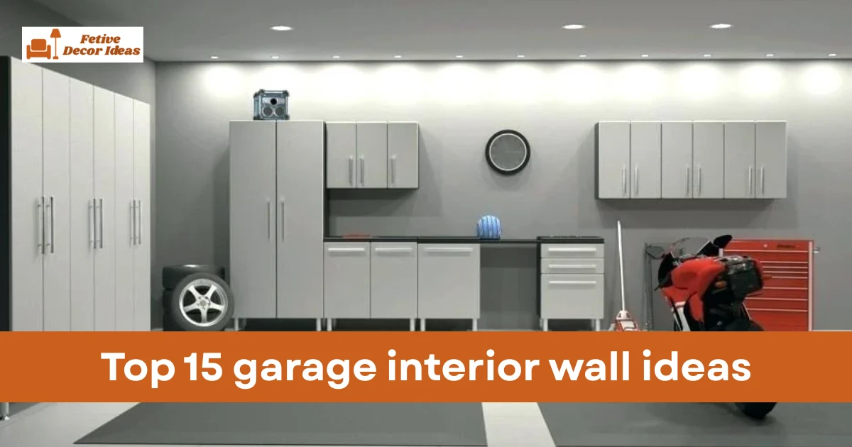 garage interior wall ideas