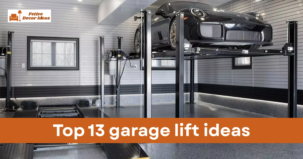 garage lift ideas