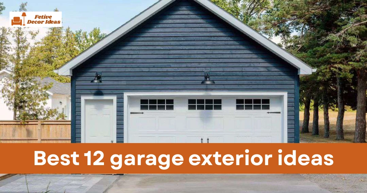 garage exterior ideas