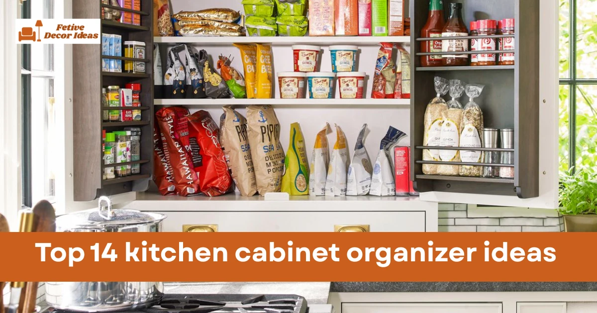 kitchen cabinet organizer ideas