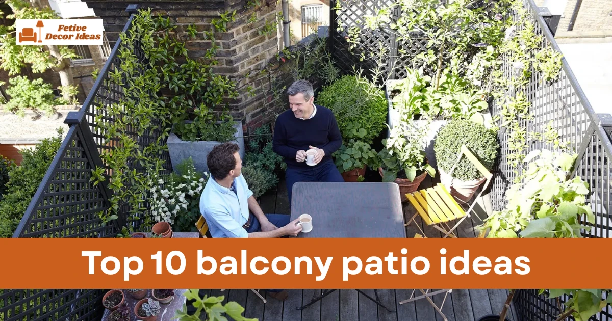 balcony patio ideas