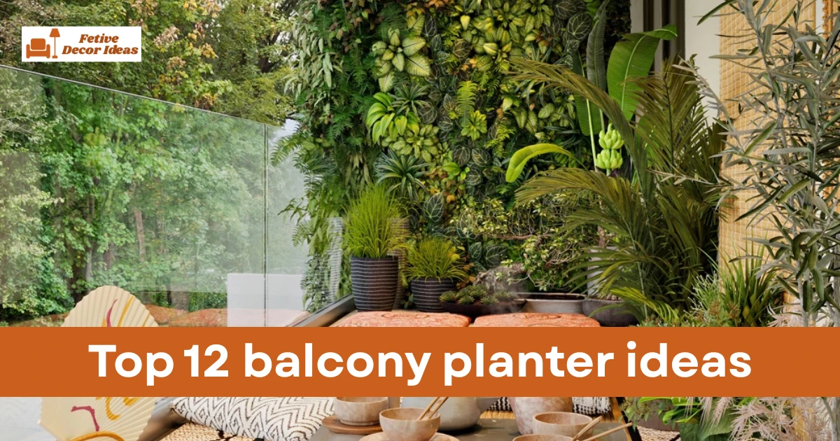 balcony planter ideas