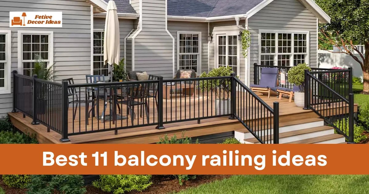 balcony railing ideas