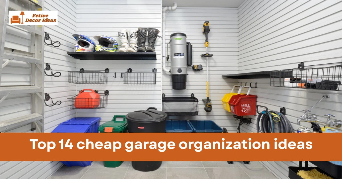 cheap garage organization ideas