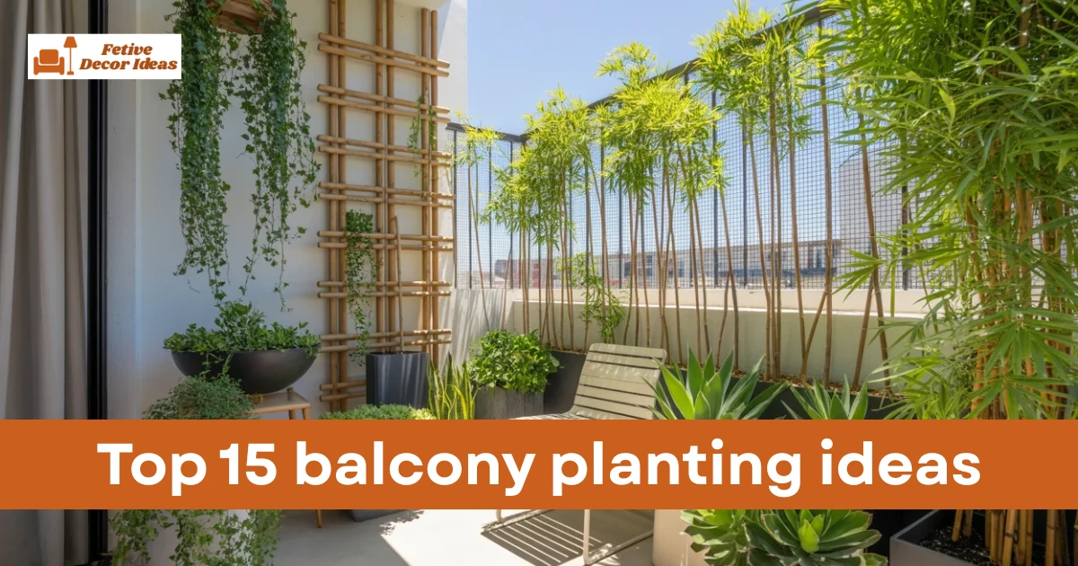 balcony planting ideas