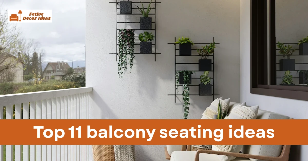 balcony seating ideas