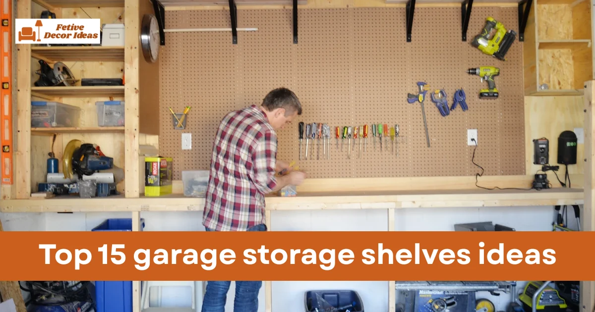 garage storage shelves ideas