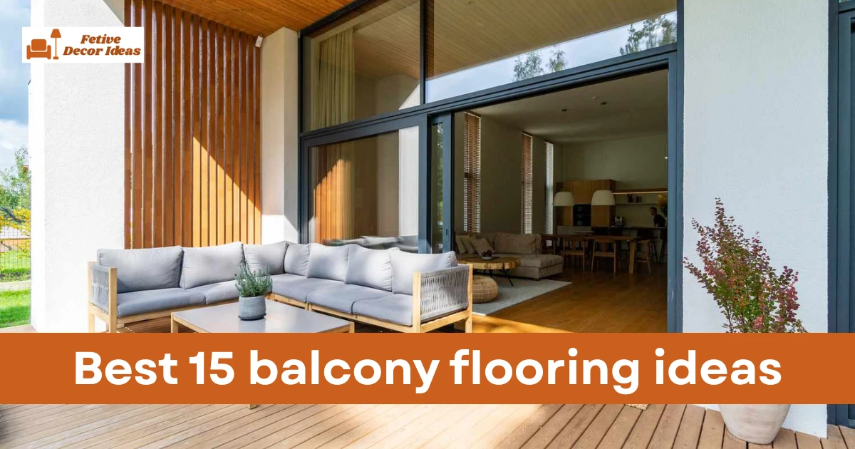 balcony flooring ideas