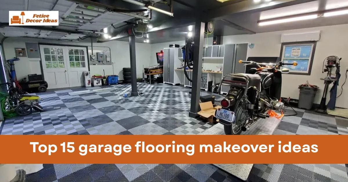 garage flooring makeover ideas