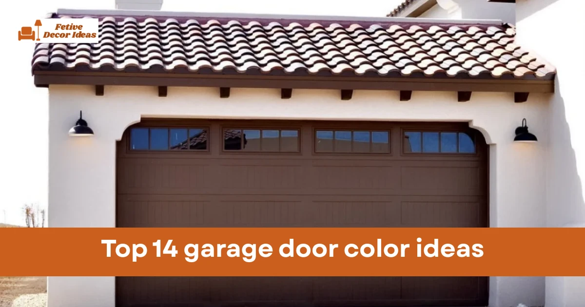 garage door color ideas