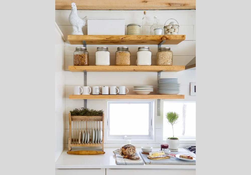  Open Shelving for Easy Access