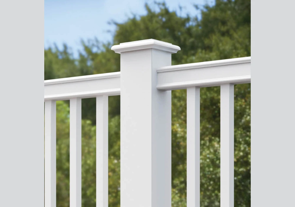 Use PVC Railings for an Affordable, Low-Maintenance Option