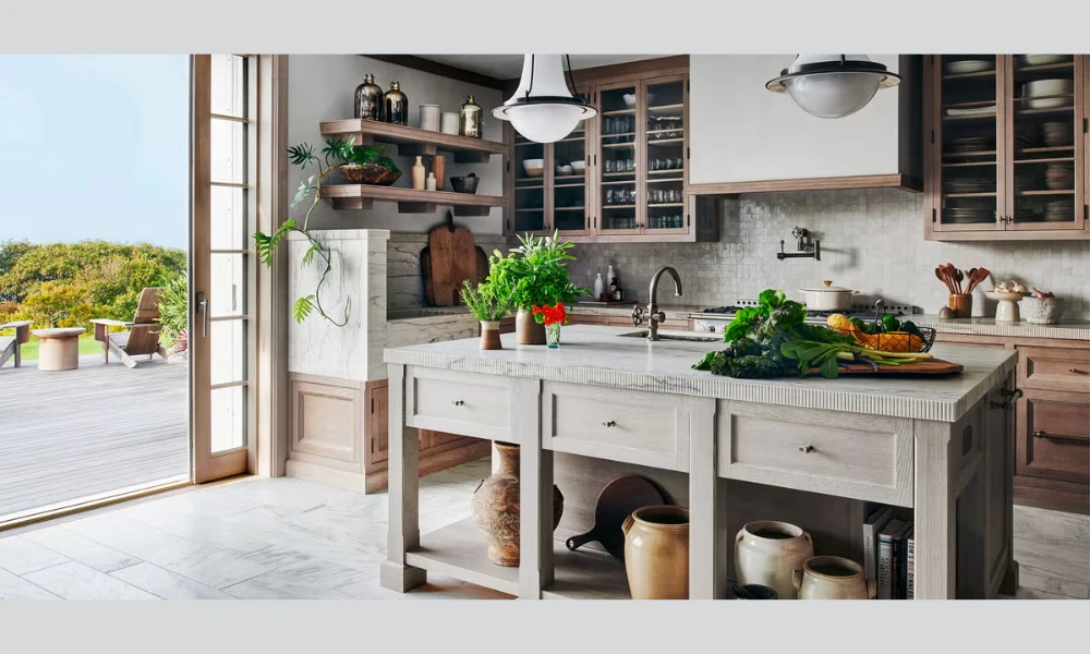 Keep some empty space for a clean shelf look