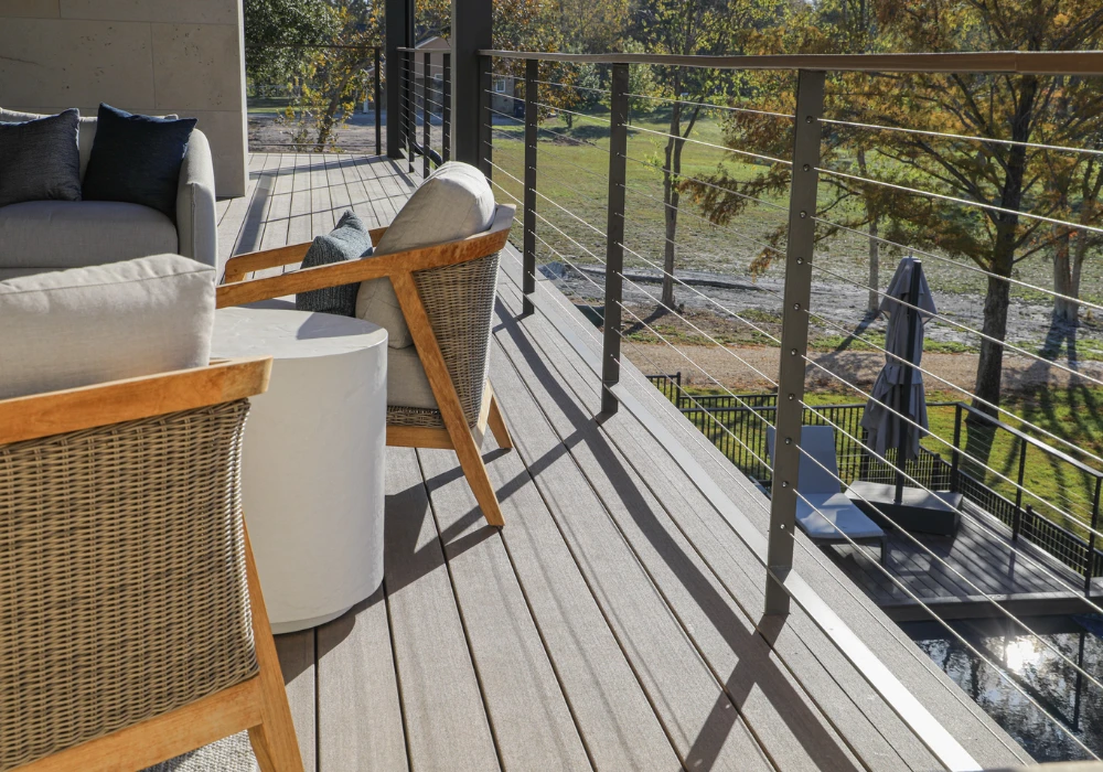 Vertical Cable Railings for a Contemporary Edge