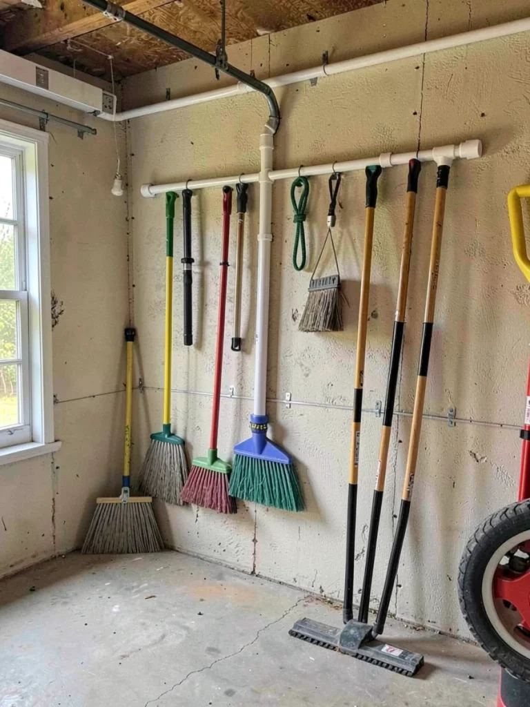 DIY PVC Pipe Storage Holders for Budget Friendly Organization