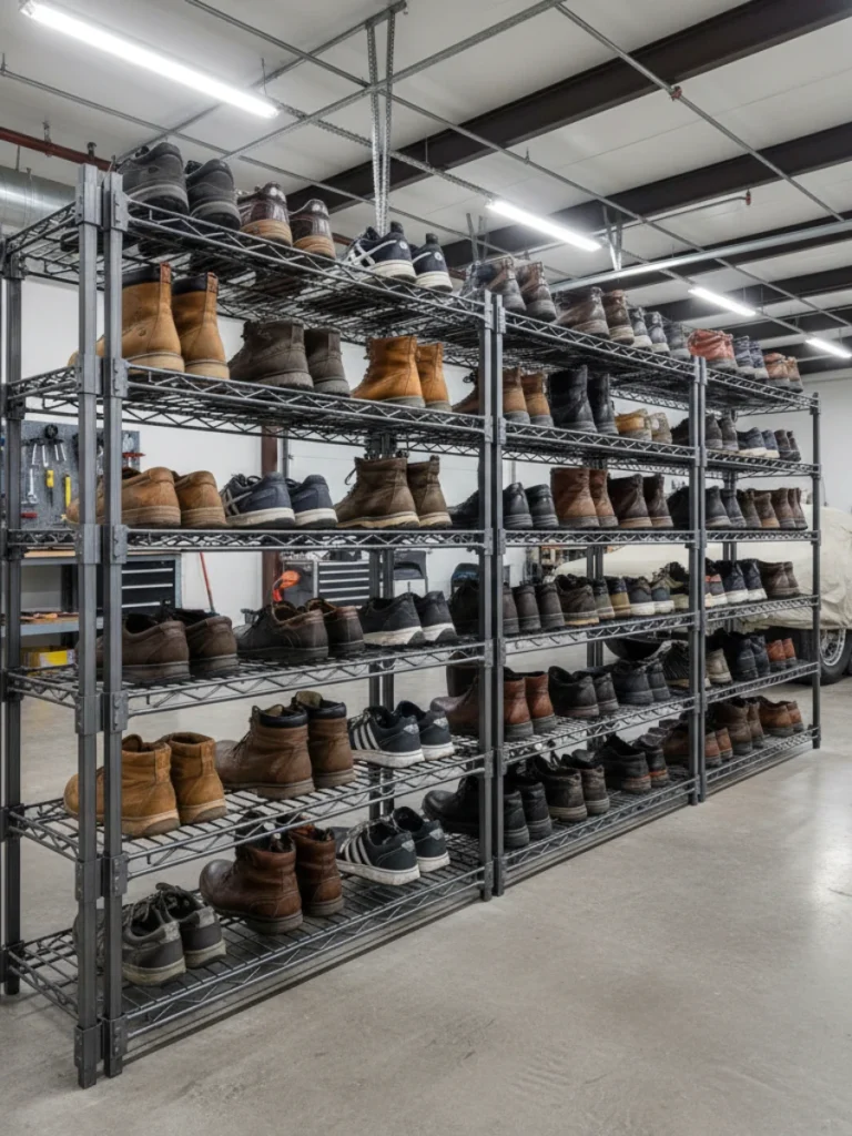  Metal Wire Shoe Racks for Heavy Duty Use